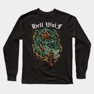 hell wolf Long Sleeve T-Shirt